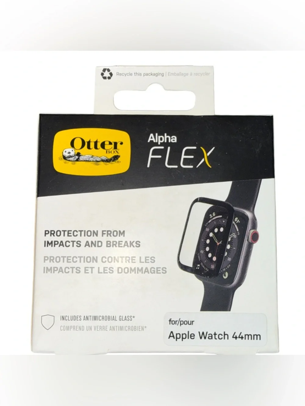 Otterbox Alpha Flex Protection From Impacts & Breaks Apple Watch 44mm New In Box
